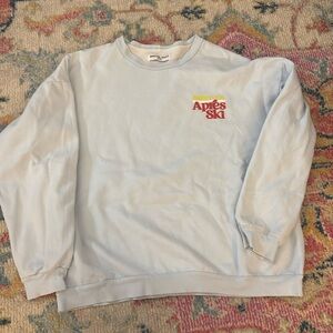 Barstool Apres Ski blue crewneck